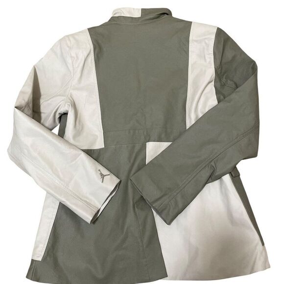 Nike Jordan Classics Capsule 2.0 Faux Leather Jacket DJ2716-320 Women's Sz Med - Picture 8 of 8